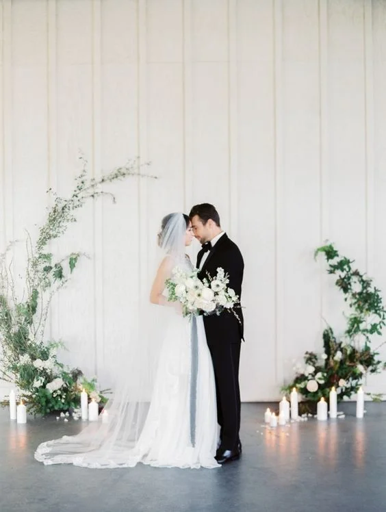 phong cách đám cưới tối giản minimalism
