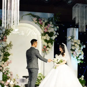 Trang trí đám cưới tại khách sạn Sailinh Hà Tĩnh